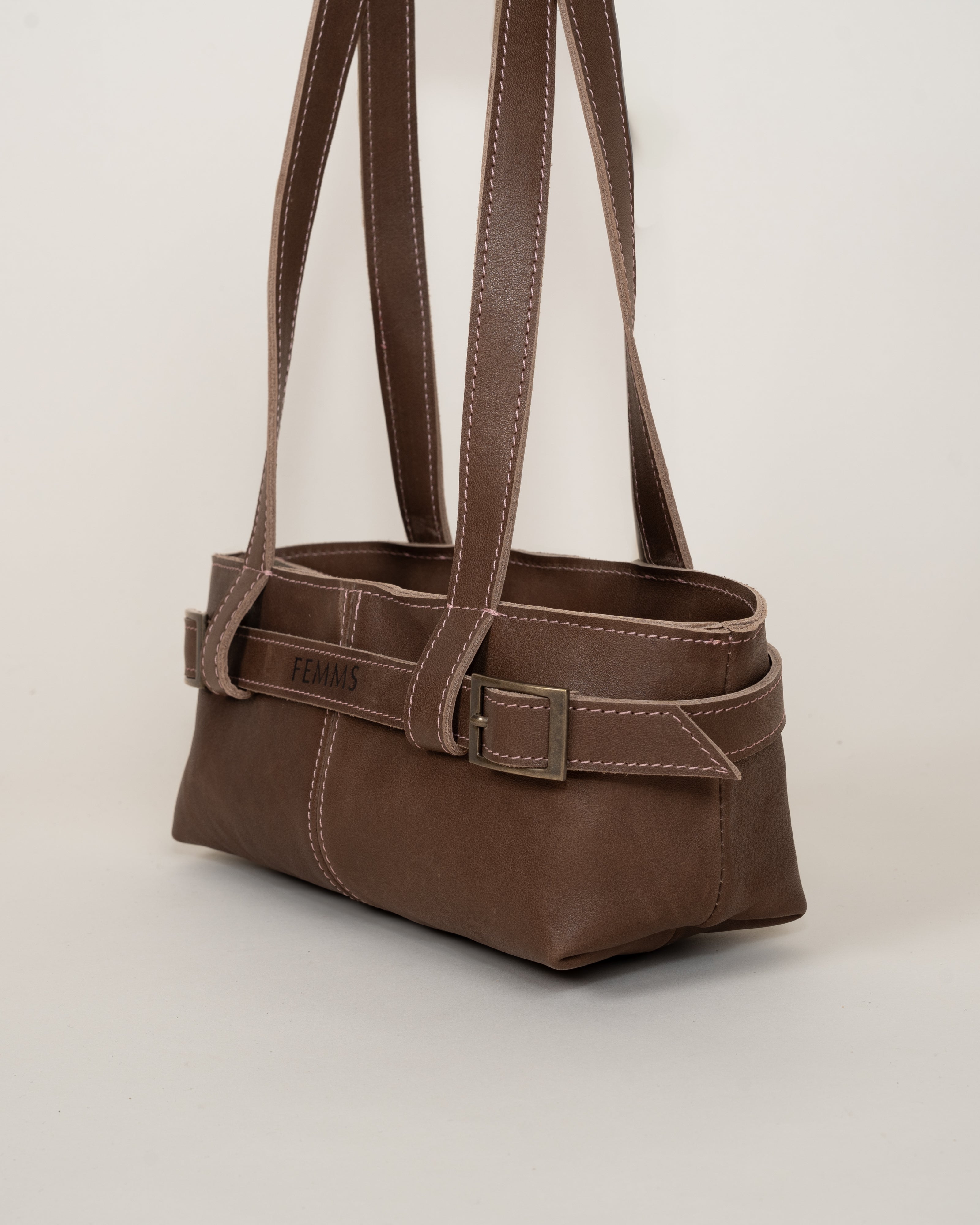 MINI INDY BAG - DARK BROWN