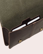 CLUTCH EVE - CHESTNUT BROWN