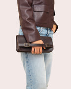 CLUTCH EVE - CHESTNUT BROWN
